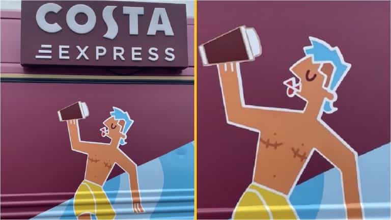 Costa Coffee defends trans mural after boycott calls Costa Coffee defends trans mural after boycott calls