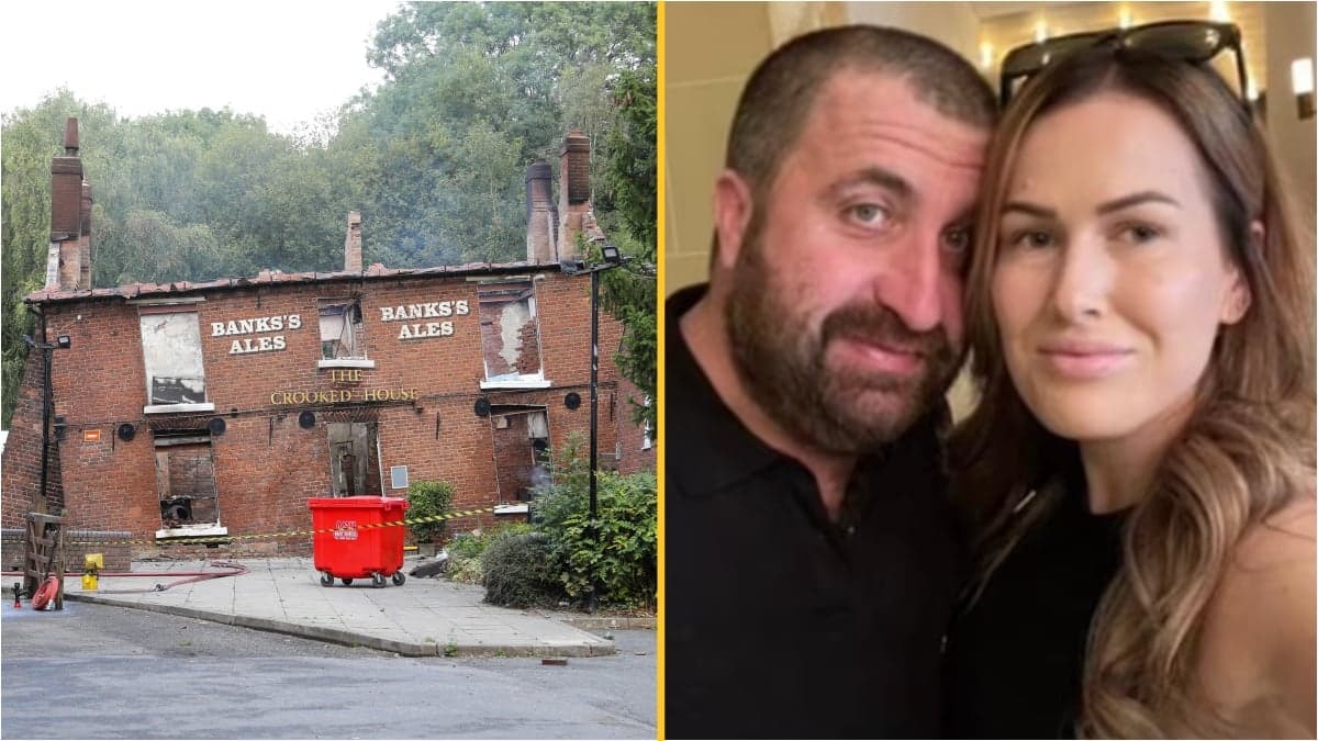 Owners of Britain’s wonkiest pub have links to previous fire incident