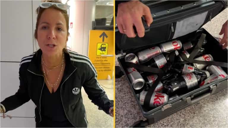 American brings entire suitcase of Diet Coke on holiday thinking Europe doesn’t sell it American brings entire suitcase of Diet Coke on holiday thinking Europe doesn’t sell it