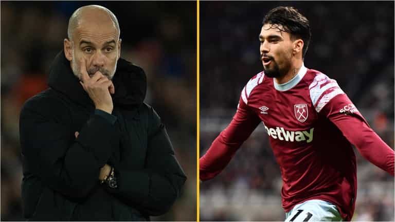West Ham reject €101,000,000 bid from Man City for Lucas Paqueta West Ham reject €101,000,000 bid from Man City for Lucas Paqueta