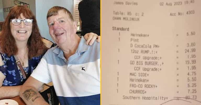 Couple left ‘gobsmacked’ and ‘in tears’ after being handed bill in restaurant Couple left ‘gobsmacked’ and ‘in tears’ after being handed bill in restaurant