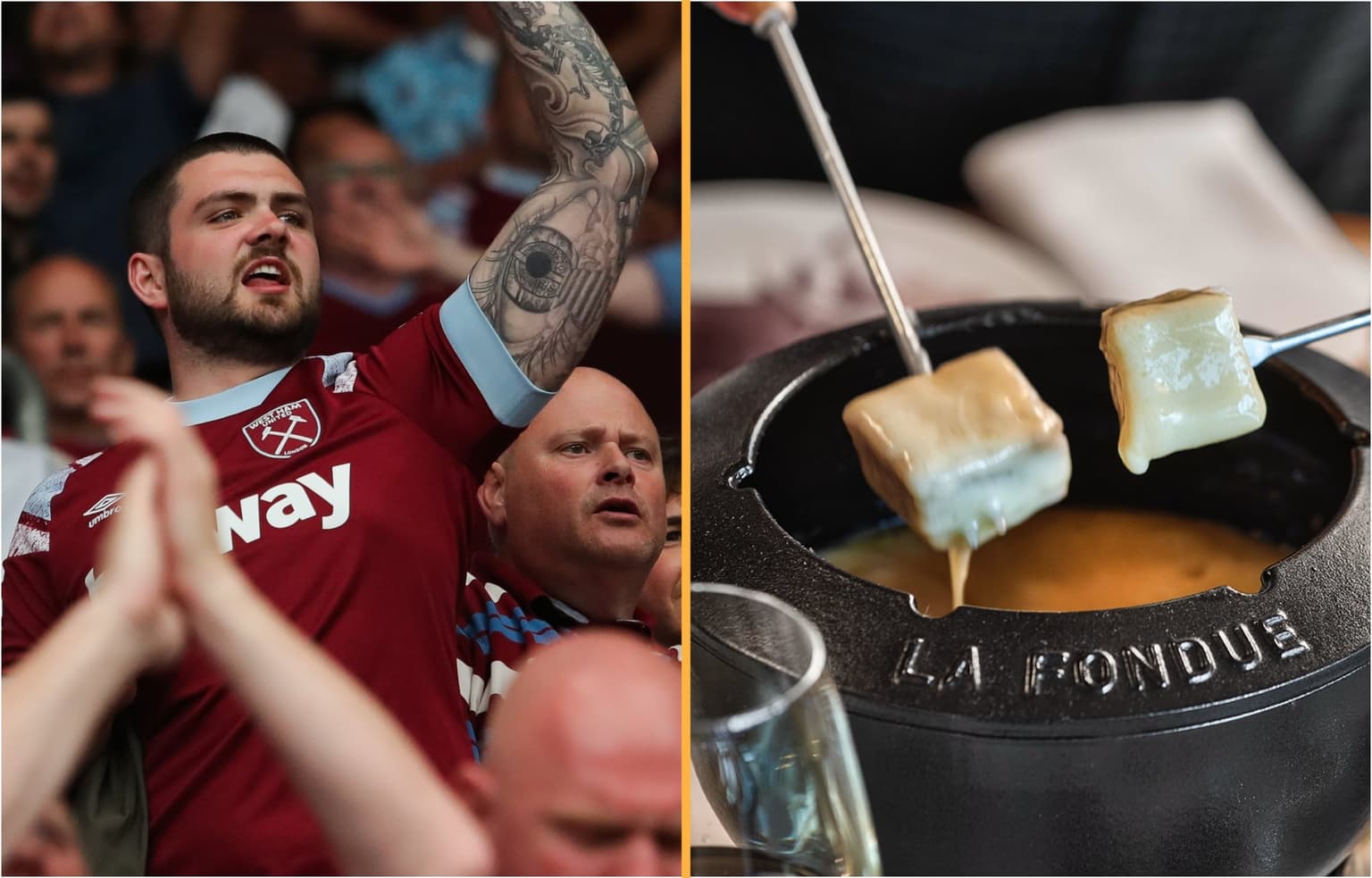 West Ham fans invited to drink pints and eat fondue in Swiss chalet overlooking London Stadium