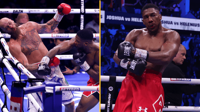 Anthony Joshua makes shocking claim after KO win against Robert Helenius Anthony Joshua makes shocking claim after KO win against Robert Helenius