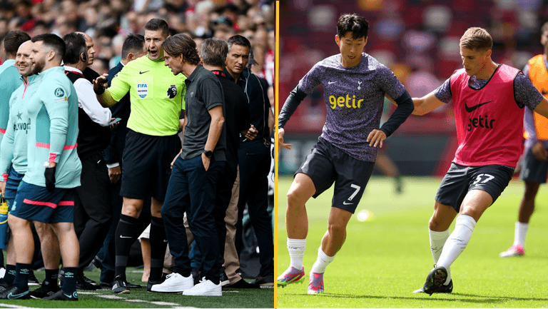 Brentford vs Spurs kick off delayed due to sanitation issue Brentford vs Spurs kick off delayed due to sanitation issue