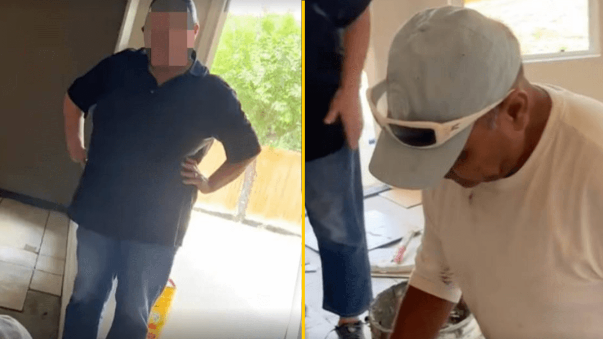 Homeowner slammed after refusing to allow a builder to use her bathroom