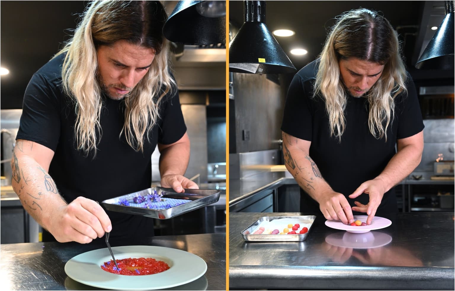 Michelin-starred chef creates mouthwatering desserts using Skittles