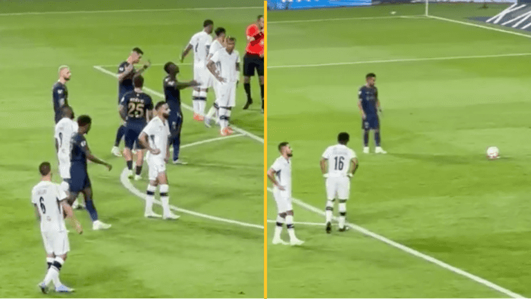 Cristiano Ronaldo gives up hat-trick penalty to teammate who then misses it Cristiano Ronaldo gives up hat-trick penalty to teammate who then misses it
