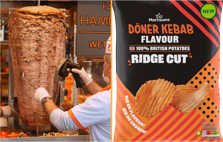 Morrisons launch doner kebab flavoured crisps Morrisons launch doner kebab flavoured crisps
