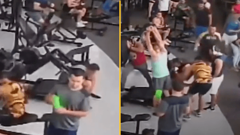 Horrifying moment man’s neck is crushed by squat machine at the gym Horrifying moment man’s neck is crushed by squat machine at the gym
