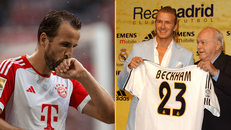 Harry Kane reveals David Beckham inspiration behind Bayern Munich move Harry Kane reveals David Beckham inspiration behind Bayern Munich move