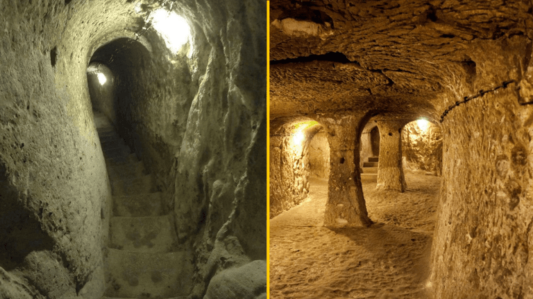 Man finds entire underground city hidden under his basement Man finds entire underground city hidden under his basement