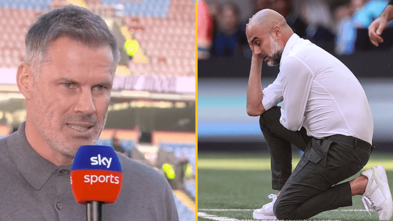 Jamie Carragher thinks Man City’s squad is weaker than last season Jamie Carragher thinks Man City’s squad is weaker than last season