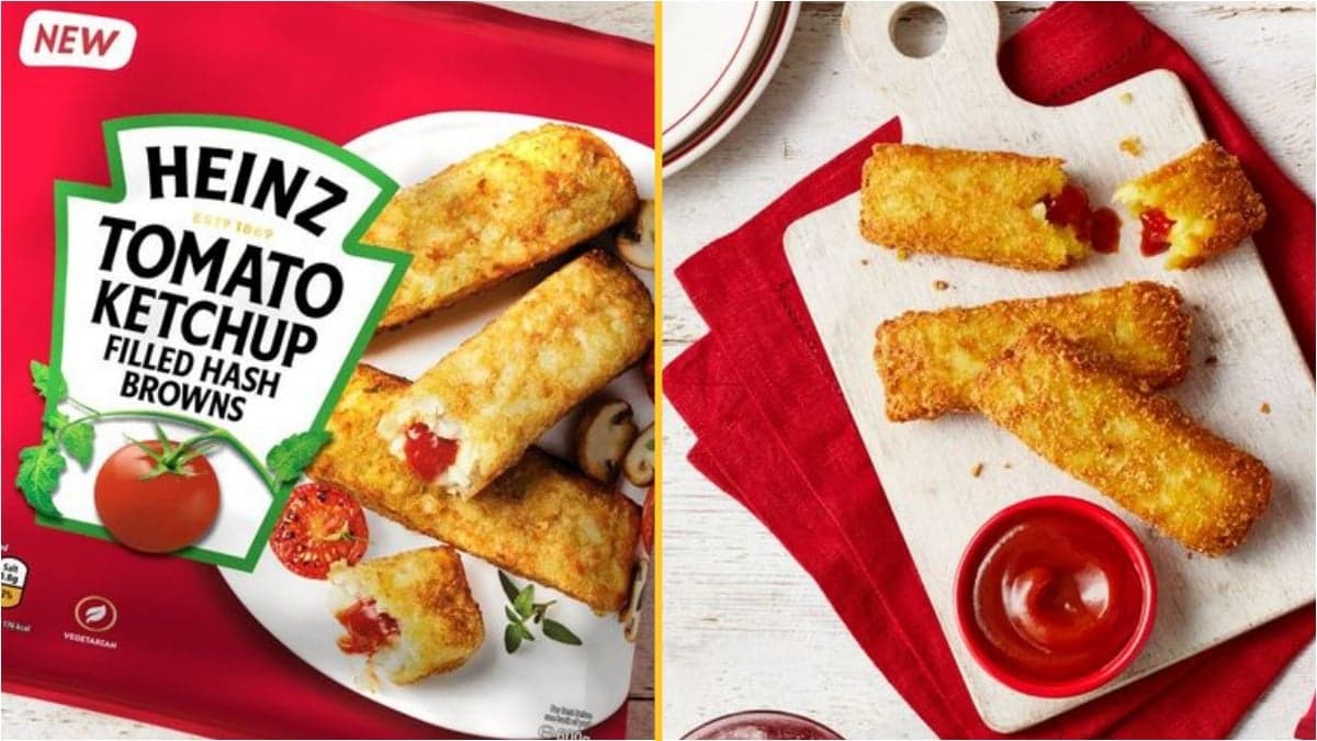 Heinz drops new ketchup-filled hash browns