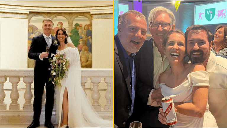 Line of Duty cast reunite as star Vicky McClure gets married Line of Duty cast reunite as star Vicky McClure gets married