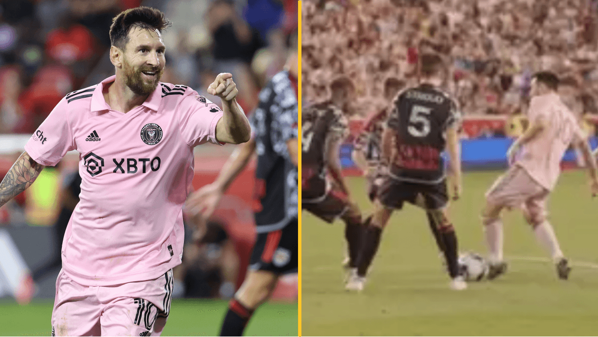 Lionel Messi scores sensational goal on MLS debut