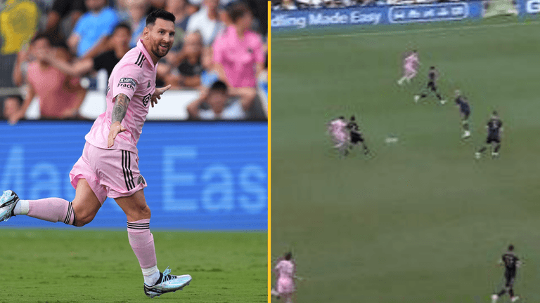 Lionel Messi sensational 36-yard bullet looks even better from alternate angle Lionel Messi sensational 36-yard bullet looks even better from alternate angle