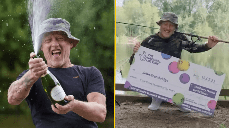 Man wins £10k-a-month for 30 years on lottery and immediately quits plastering job Man wins £10k-a-month for 30 years on lottery and immediately quits plastering job