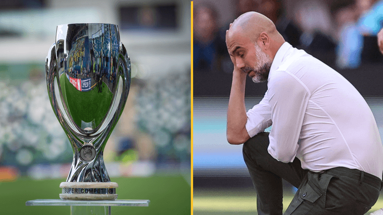 Pep Guardiola takes aim at Premier League for quick turnaround after Super Cup Pep Guardiola takes aim at Premier League for quick turnaround after Super Cup