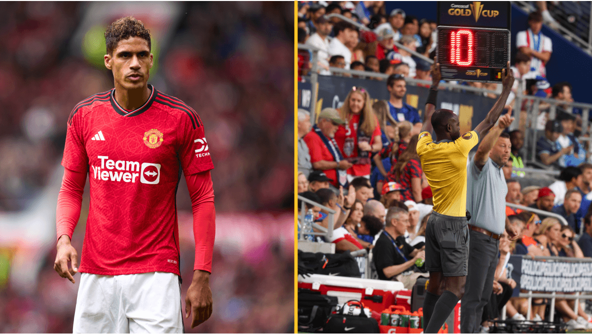 Raphael Varane calls out FA over new stoppage rules
