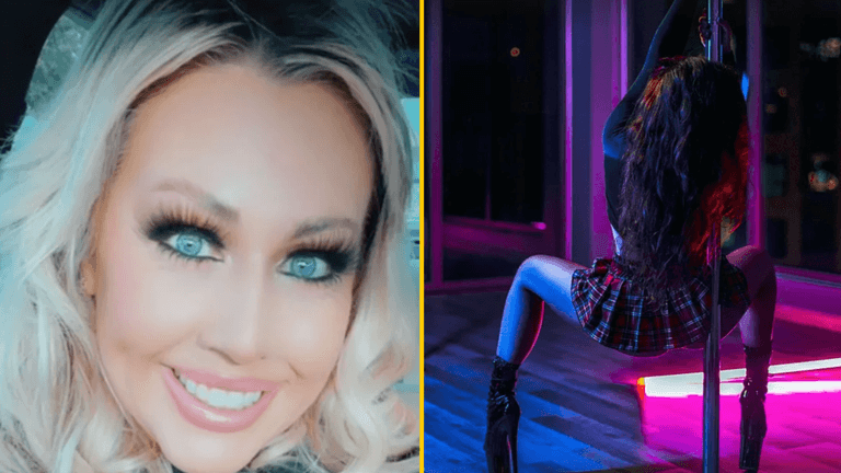 Woman busts boyfriend at strip club, jumps on stage, dumps him, makes $100 in tips Woman busts boyfriend at strip club, jumps on stage, dumps him, makes $100 in tips