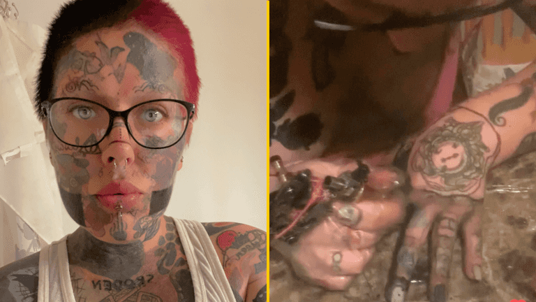 ‘I’m 90% covered in tattoos – but I saved $96,000 by inking most of them on myself’ ‘I’m 90% covered in tattoos – but I saved $96,000 by inking most of them on myself’