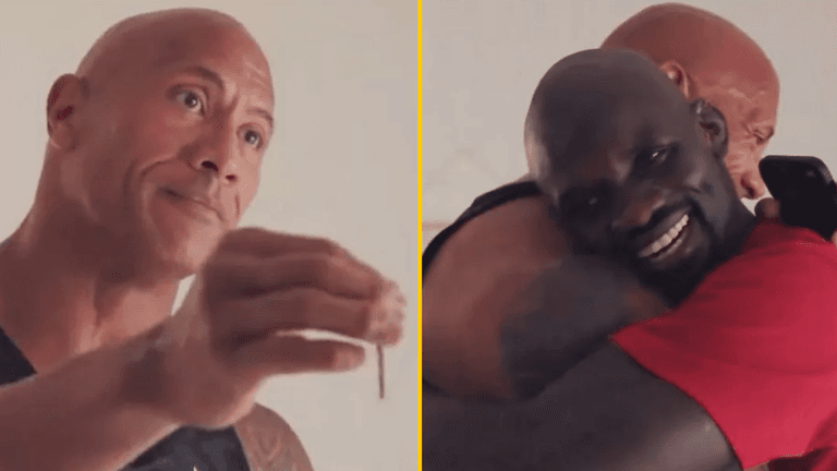 Dwayne Johnson gifts brand new home to UFC fighter who had just $7 to his name Dwayne Johnson gifts brand new home to UFC fighter who had just $7 to his name
