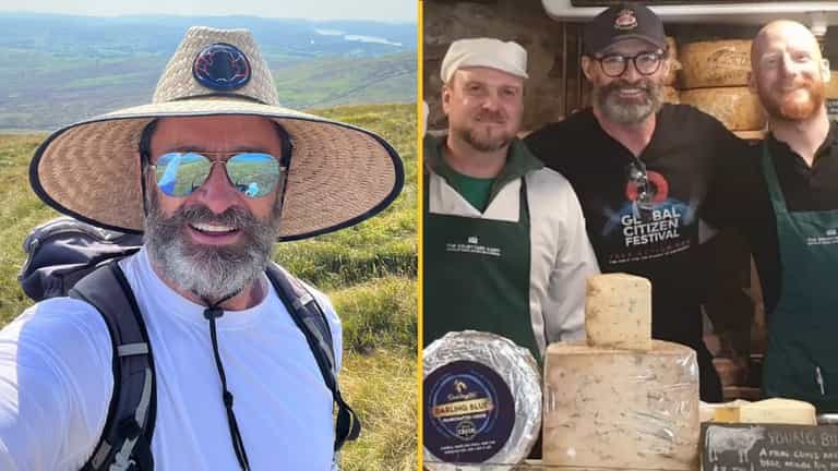 Hugh Jackman fans shocked after star is spotted on Yorkshire holiday Hugh Jackman fans shocked after star is spotted on Yorkshire holiday