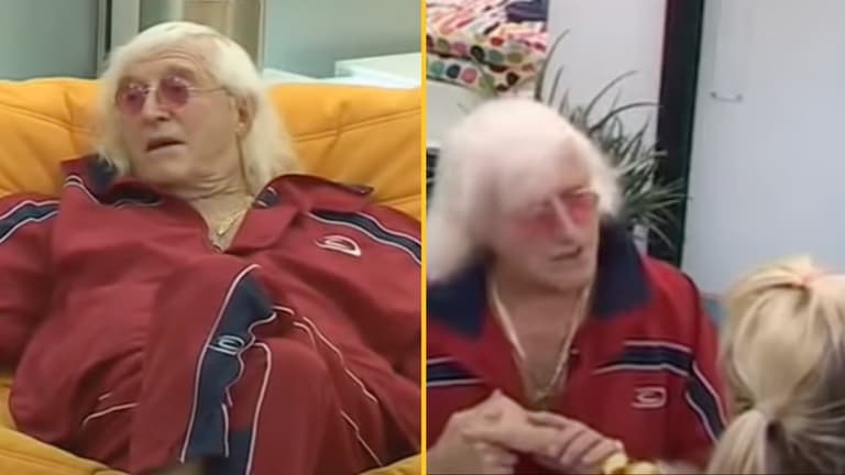 Jimmy Savile’s words when he entered Big Brother house will never be aired again Jimmy Savile’s words when he entered Big Brother house will never be aired again