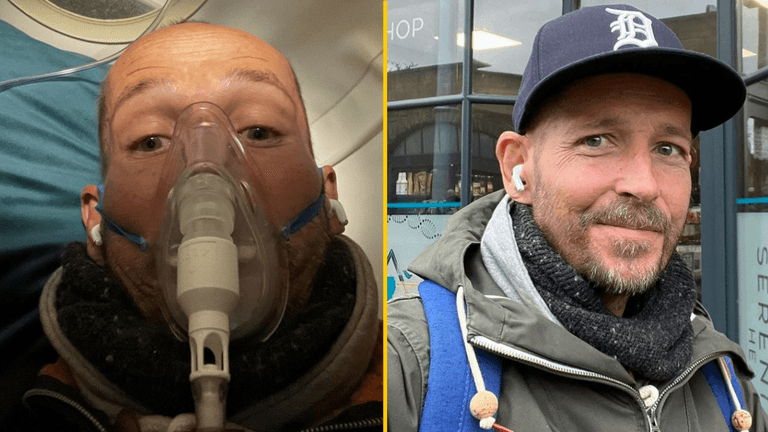 Jonnie Irwin seen wearing oxygen mask as he says cancer is ‘on the move again’ Jonnie Irwin seen wearing oxygen mask as he says cancer is ‘on the move again’