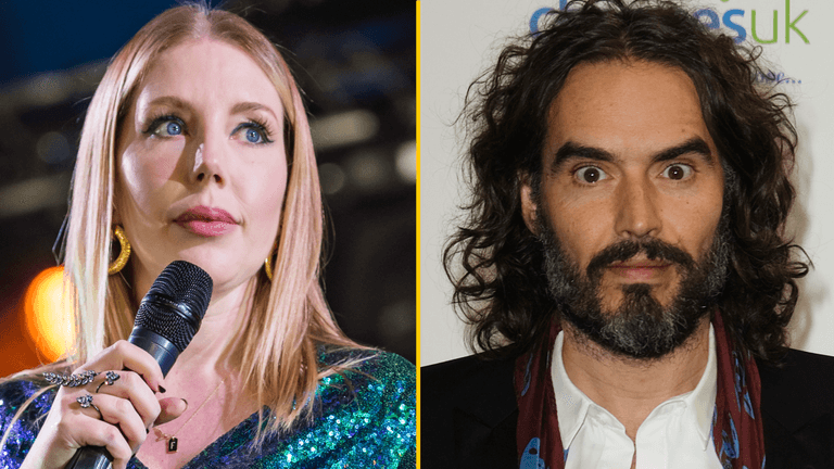 Katherine Ryan appears to speak about Russell Brand as she addresses ‘elephant in the room’ Katherine Ryan appears to speak about Russell Brand as she addresses ‘elephant in the room’