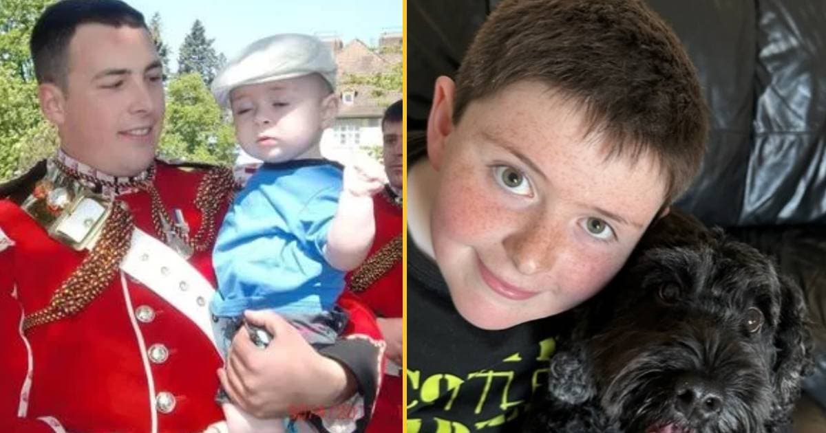 Lee Rigby’s son raises five times his charity target in tribute to his dad