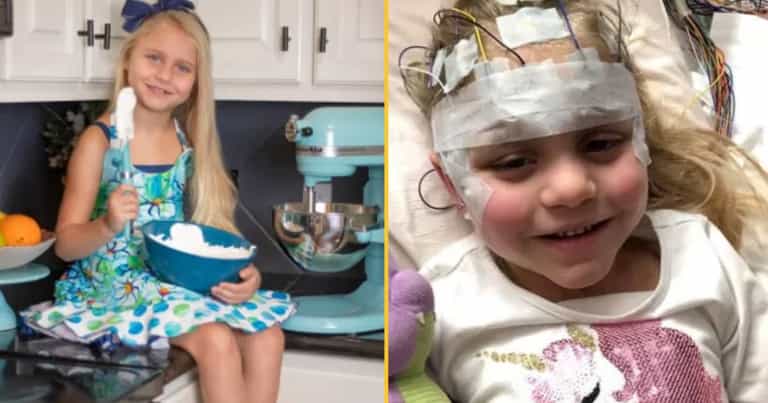 Girl, 7, diagnosed with dementia after routine eye test Girl, 7, diagnosed with dementia after routine eye test