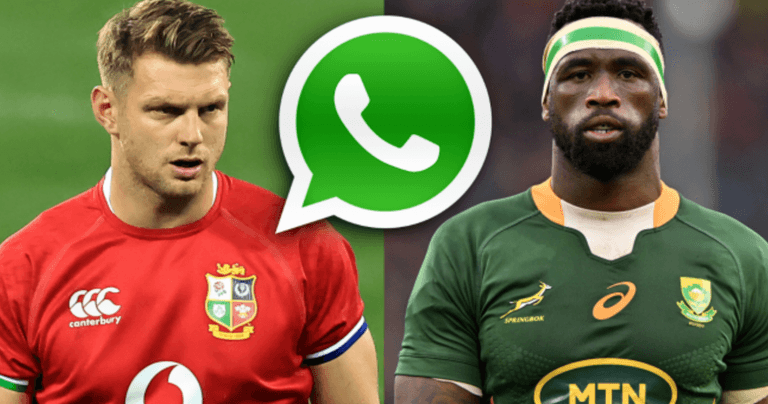 Dan Biggar on the class WhatsApp message Siya Kolisi sent him Dan Biggar on the class WhatsApp message Siya Kolisi sent him