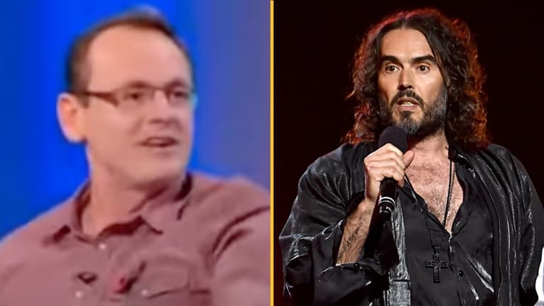 Sean Lock obliterates Russell Brand on live TV in resurfaced 2014 clip Sean Lock obliterates Russell Brand on live TV in resurfaced 2014 clip