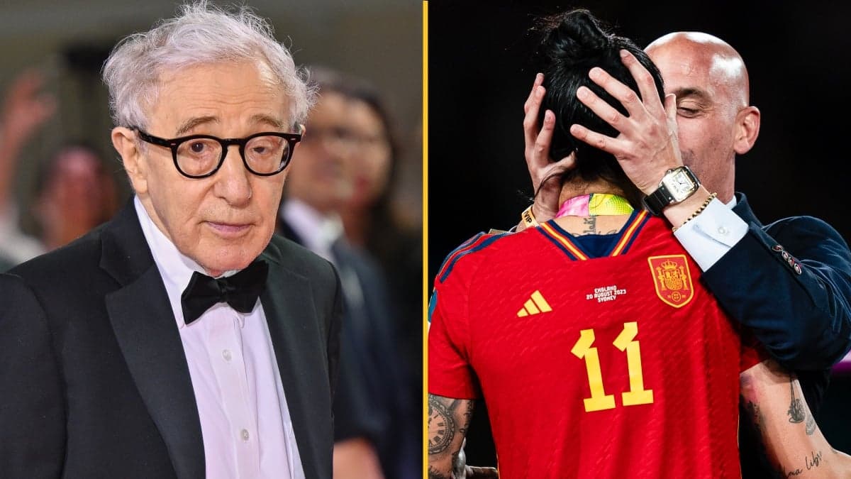 Woody Allen defends Spanish football boss Luis Rubiales over kiss controversy