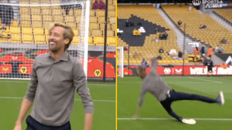 Peter Crouch has ‘become a meme forever’ after crossbar challenge disaster Peter Crouch has ‘become a meme forever’ after crossbar challenge disaster
