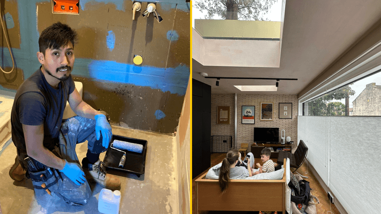 DIY couple built £750k house by watching YouTube tutorials DIY couple built £750k house by watching YouTube tutorials