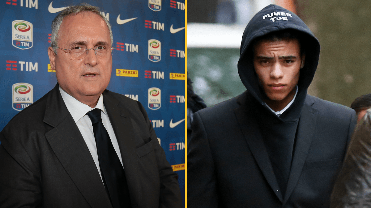 Lazio hit out at Man United for failed Mason Greenwood move