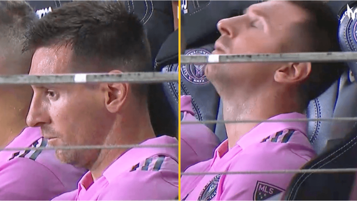 Fans concerned for Lionel Messi after worrying clip emerges