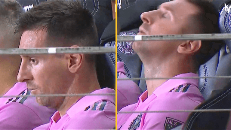 Fans concerned for Lionel Messi after worrying clip emerges Fans concerned for Lionel Messi after worrying clip emerges