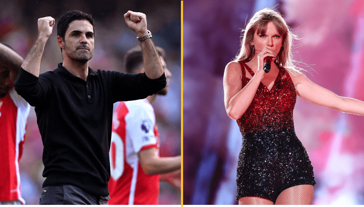 Arsenal fans hijack Manager of the Month vote by telling ‘Swifties’ Arteta is a Taylor Swift fan