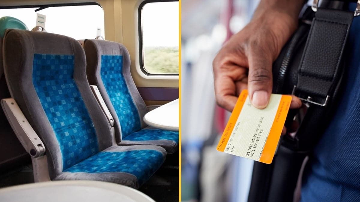 Brit gets revenge after train inspector can’t do anything about group sitting in seat he booked