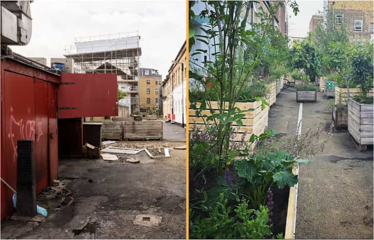 London’s ‘worst street’ gets transformed into urban jungle London’s ‘worst street’ gets transformed into urban jungle