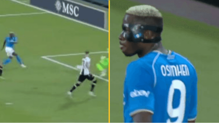 Victor Osimhen’s celebration for Napoli speaks volumes Victor Osimhen’s celebration for Napoli speaks volumes