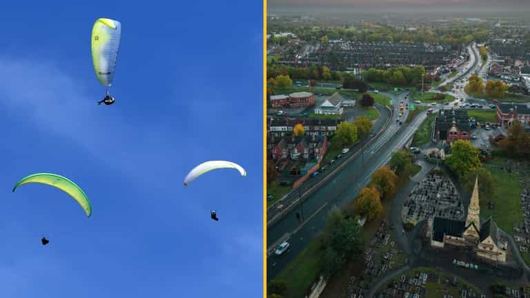 Woman hits out at paragliders who made her think Hamas were invading Doncaster Woman hits out at paragliders who made her think Hamas were invading Doncaster