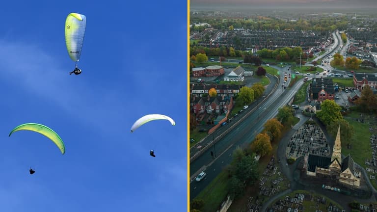Woman hits out at paragliders who made her think Hamas were invading Doncaster Woman hits out at paragliders who made her think Hamas were invading Doncaster