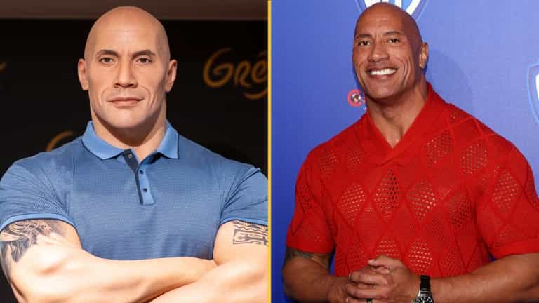 Fans think something is missing from Dwayne Johnson’s waxwork Fans think something is missing from Dwayne Johnson’s waxwork