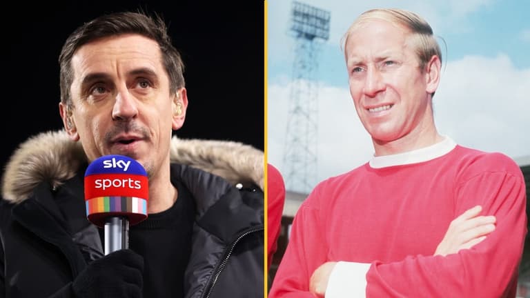 Gary Neville pays tribute to ‘the greatest English player’ Sir Bobby Charlton Gary Neville pays tribute to ‘the greatest English player’ Sir Bobby Charlton