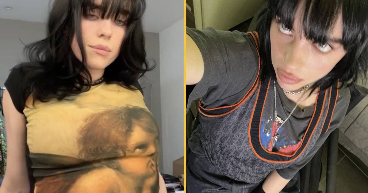 Billie Eilish shows off massive new back tattoo and sparks social media frenzy