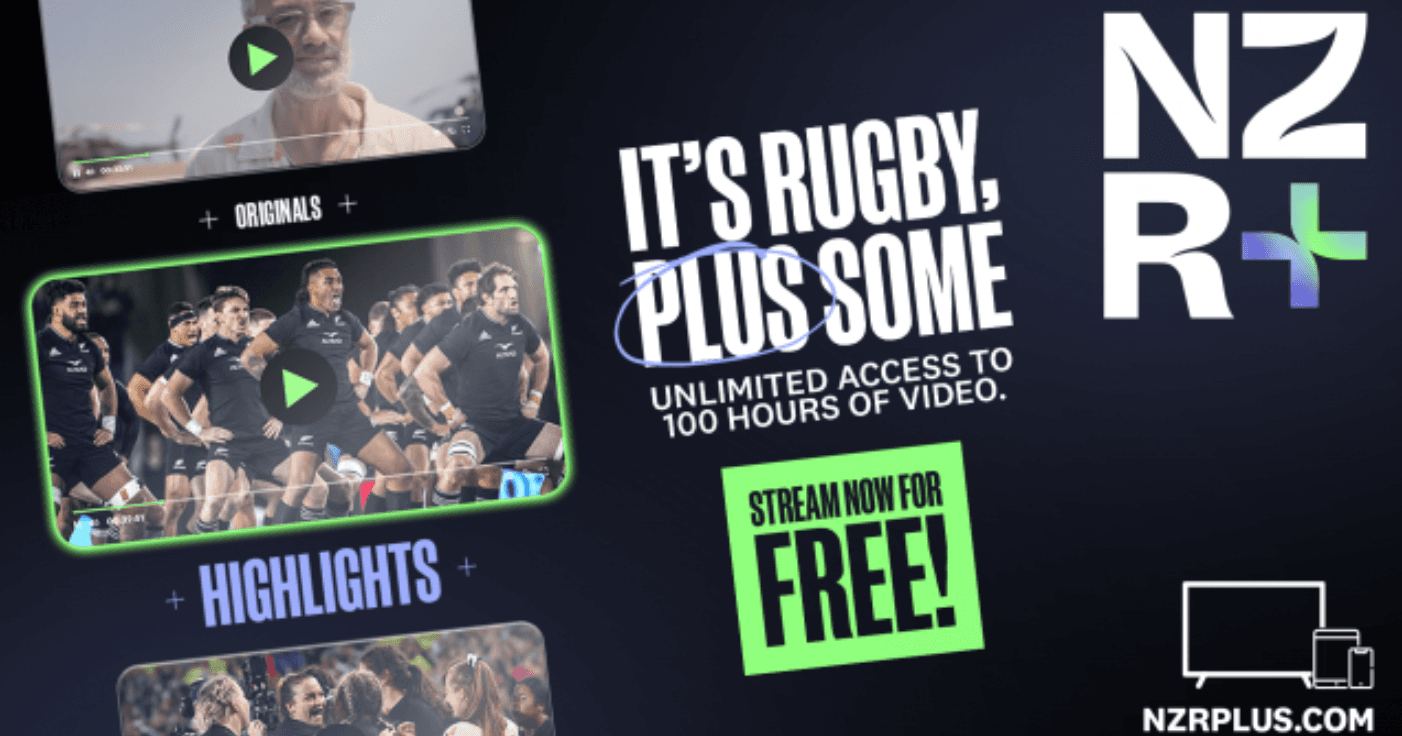 NZR+, a free New Zealand Rugby streaming platform is here